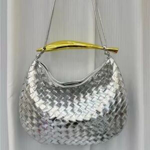 💫Silver & Gold Fish Hdl Crossbody Bag💫